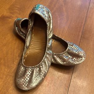 Tieks! Gold, warm tones Python print!